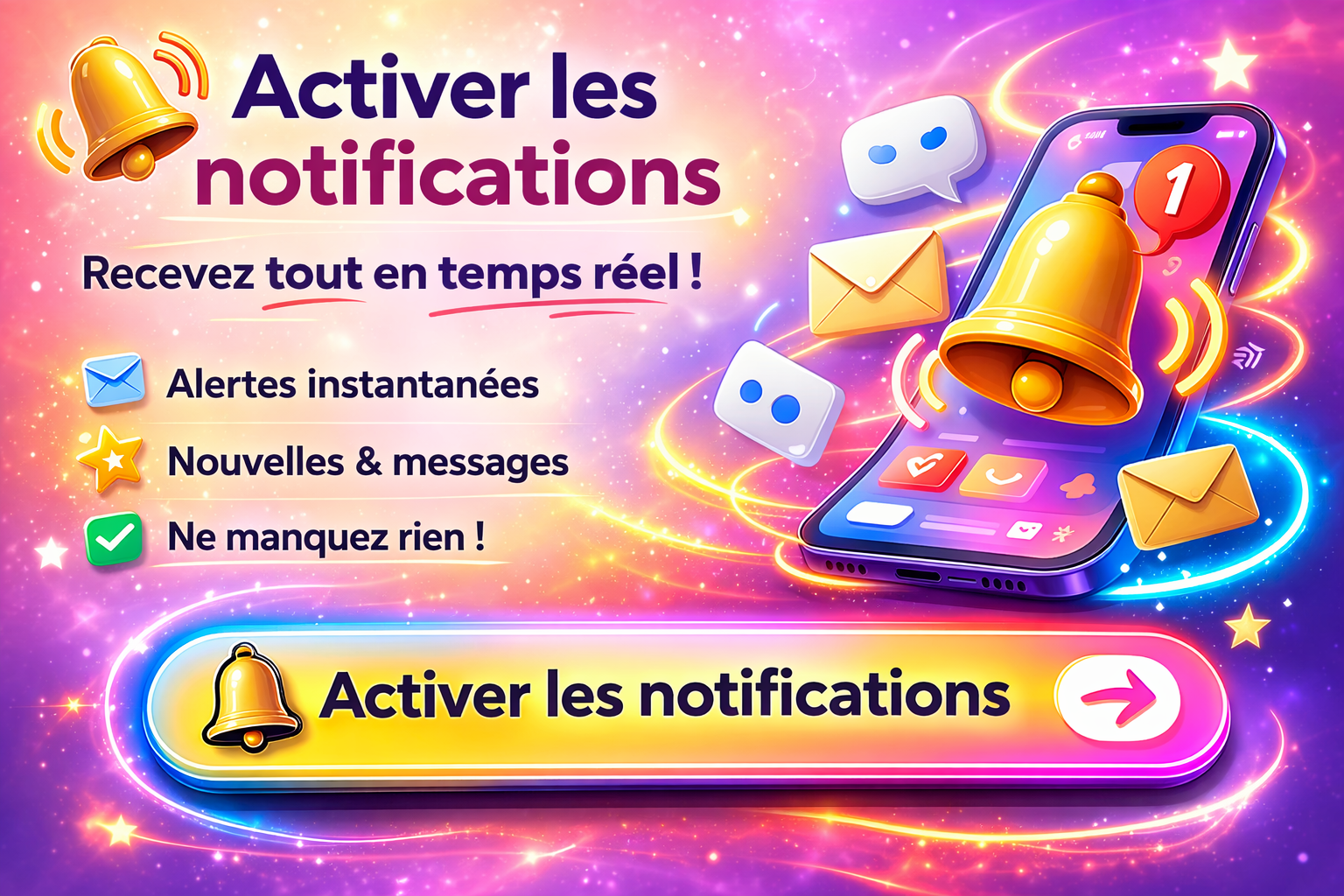 Activer notifications