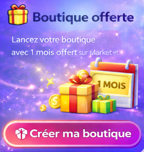 Créer ma boutique