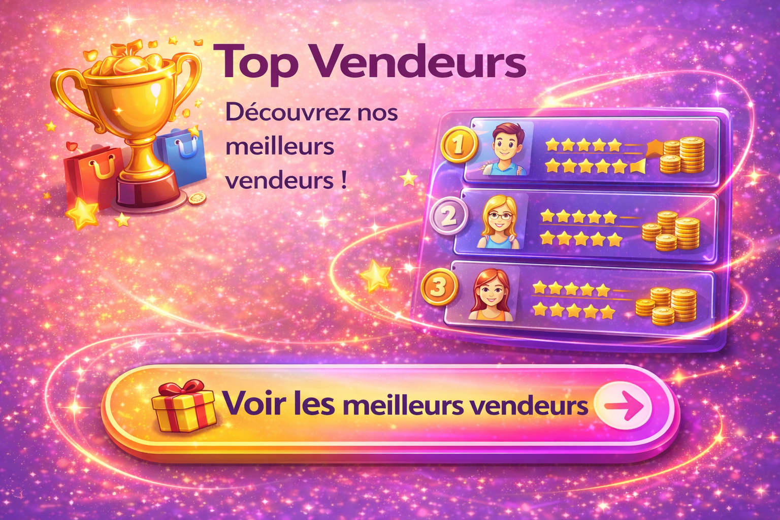 Top vendeurs