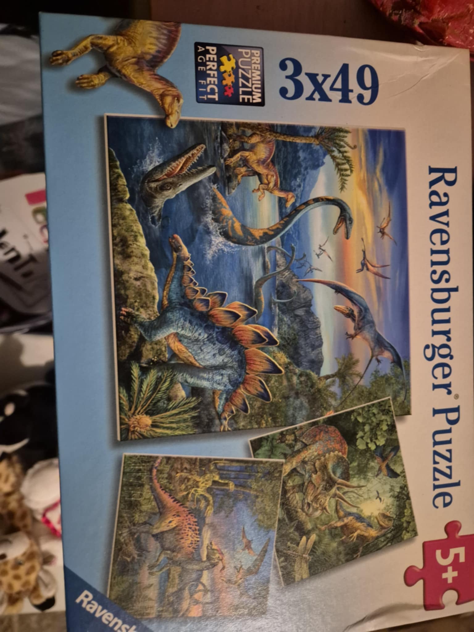 Puzzle dinosaure